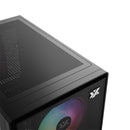 XYZ Airone 100 X Mesh ATX PC Case with 6 Pre-installed 120mm ARGB Fans