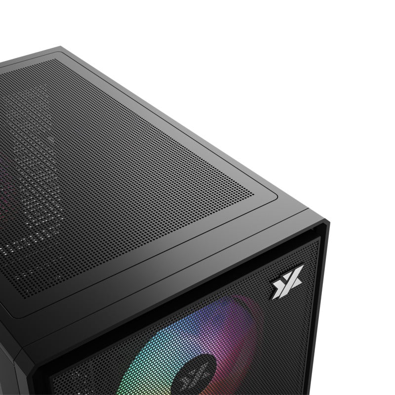 XYZ Atom M-ATX PC Case with 3 Pre-Installed 120mm Pulsar ARGB Fans