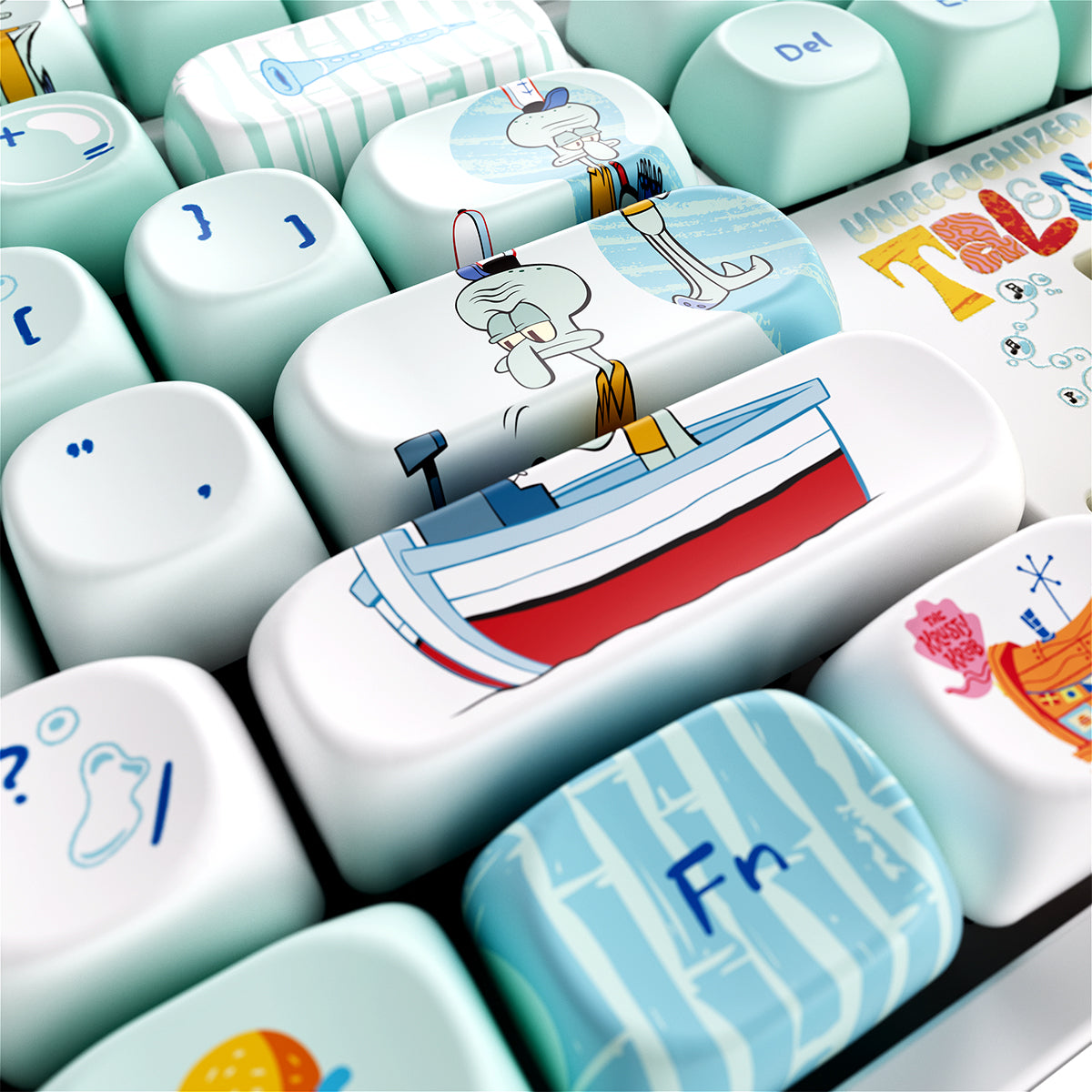 Akko Squidward Tentacles 5108 V5 Multi-Mode RGB Mechanical Keyboard (Akko V3 Piano Pro)