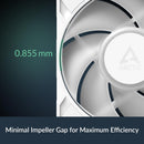 Arctic P12 Pro A-RGB 120mm A-RGB PWM Single Fan with Cable Splitter