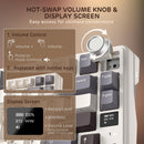 Royal Kludge RK-L98 Tri-Mode RGB 101 Keys Hot Swappable Mechanical Keyboard Sandalwood Brown