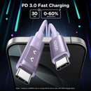 Ugreen Uno USB-C To USB-C PD 100W Fast Charging Cable - (Purple) | DataBlitz