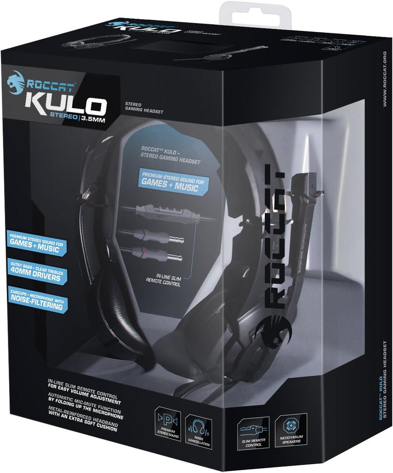 ROCCAT KULO STEREO 3.5MM GAMING HEADSET BLACK