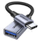 Ugreen USB-C Male to USB 3.0 A Female OTG Cable - 10CM (US378/70889)