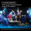 Sony ULT Power Sound Tower 9AC Party Speaker + Wireless Handheld Microphone