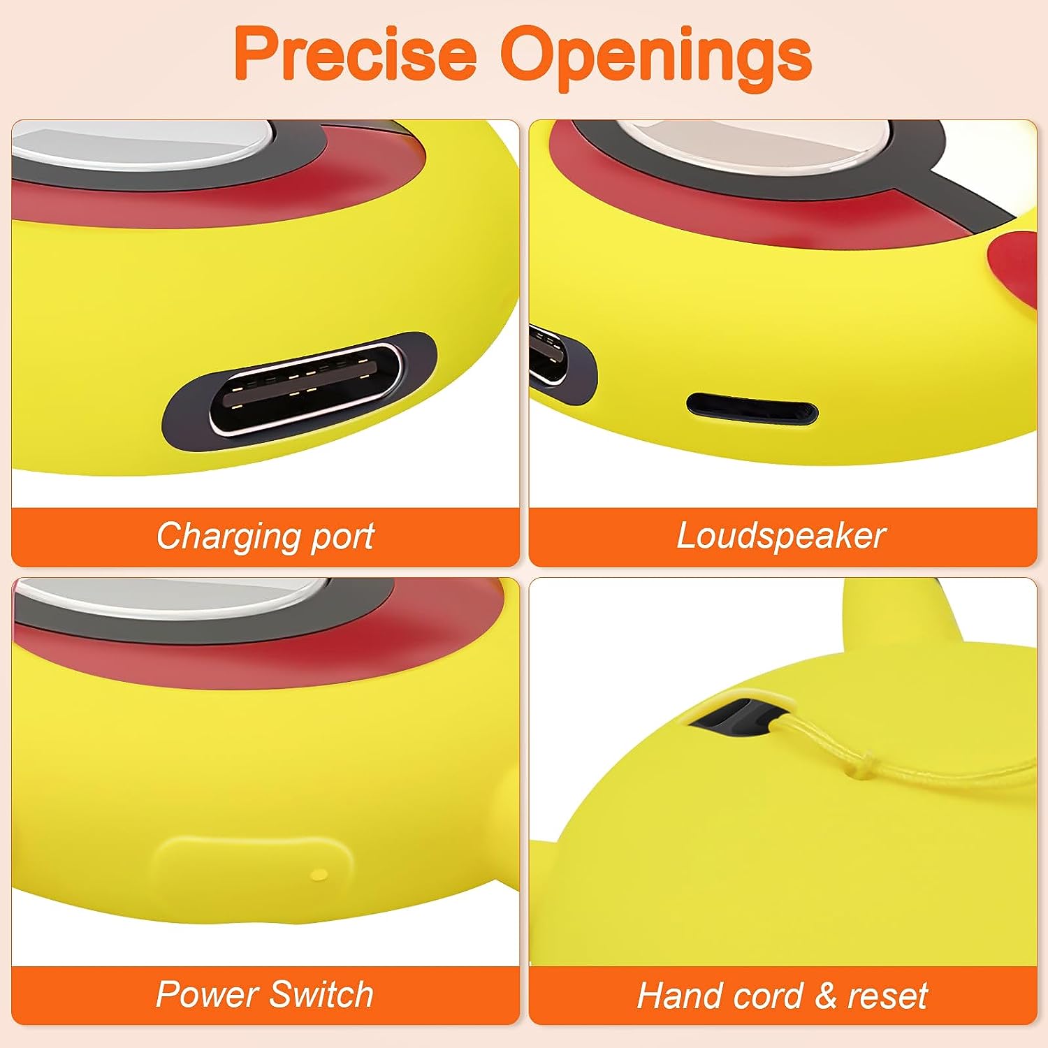 Dobe Silicone Protective Case For Pokemon Go Plus+ (TNS-3116)