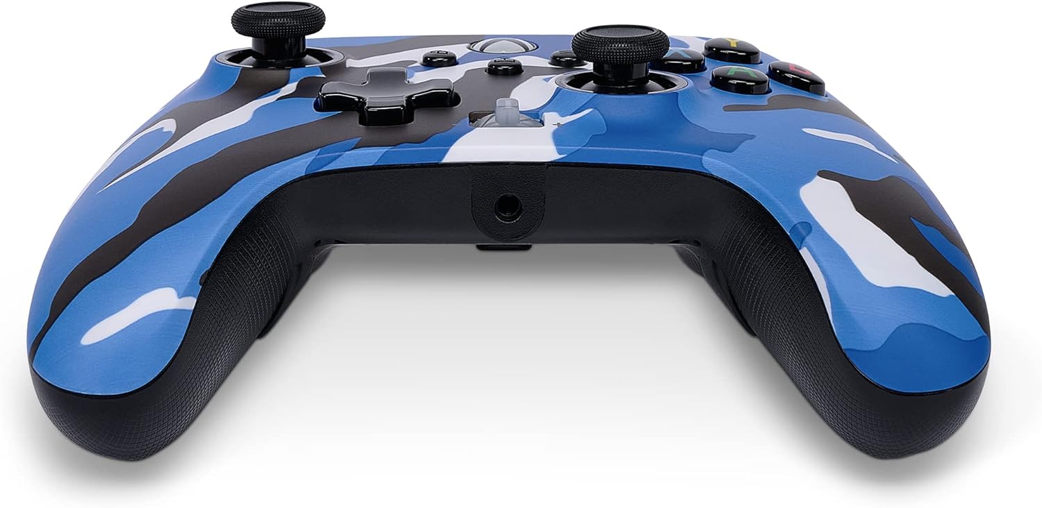 Power A Xbox Enhanced Wired Controller Blue Camo For Xbox 