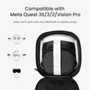 Kiwi Design P4 Portable Carrying Case for Meta Quest 2/3/3S/Vision Pro