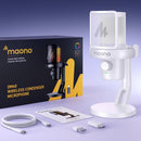 Maono DM40 Pro Wireless RGB Condenser Gaming Desktop Microphone