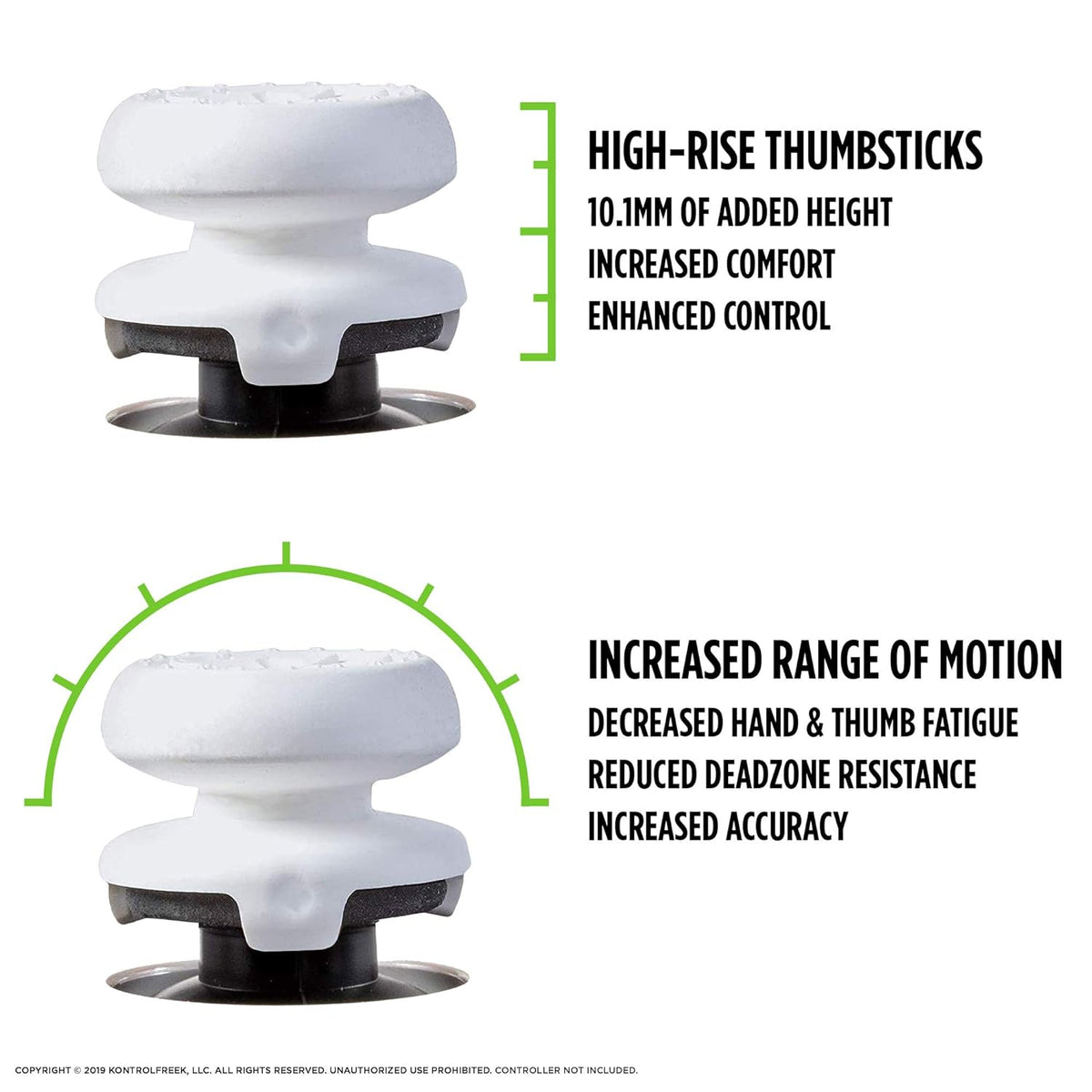KONTROLFREEK FPSFREEK PHANTOM WHITE (2015) FOR PS4