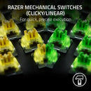 Razer Blackwidow V4 X Mechanical Gaming Keyboard With Razer Chroma RGB (Yellow Switch)