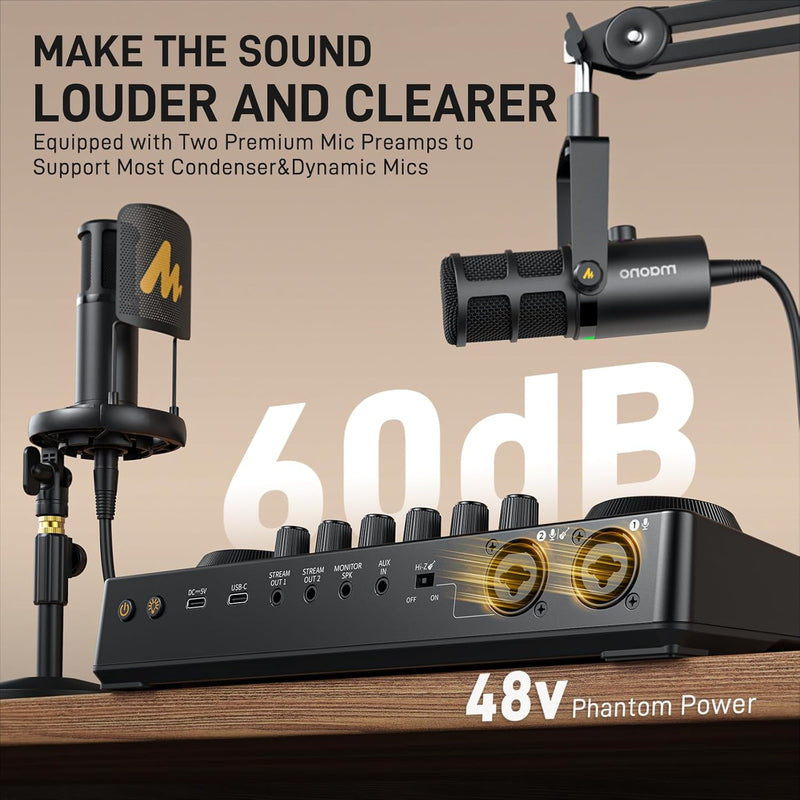 Maonocaster E2 Gen2 Podcasting Console