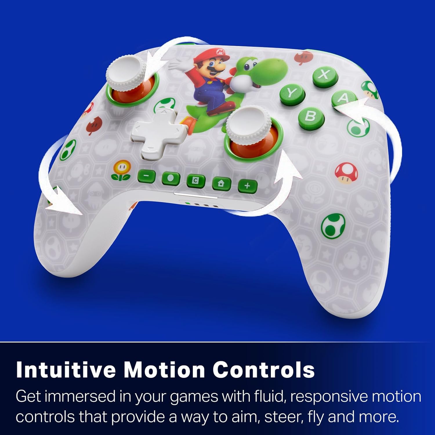 PowerA Advantage Wireless Controller for NSW 2 (Mario & Yoshi)