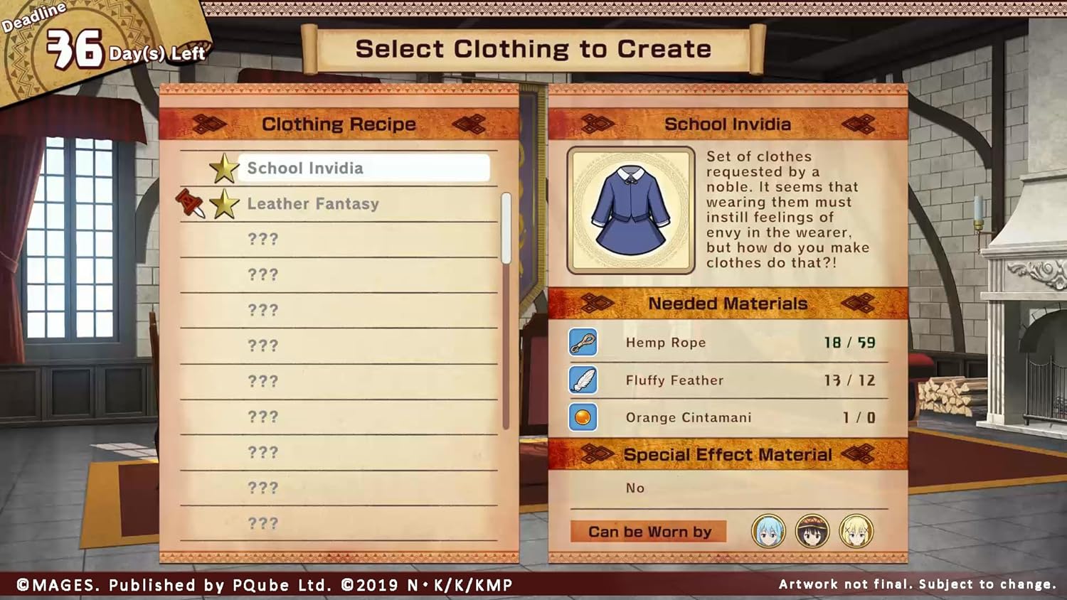 Nintendo Switch Konosuba Gods Blessing On This Wonderful World! Love For These Clothes Of Desire!
