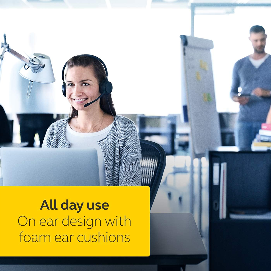 Jabra Evolve 20 Stereo UC USB-C/A Noise-Cancelling Headset (Black)