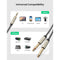 Ugreen AV126 3.5mm TRS To Dual 6.35Mm TS Audio Cable