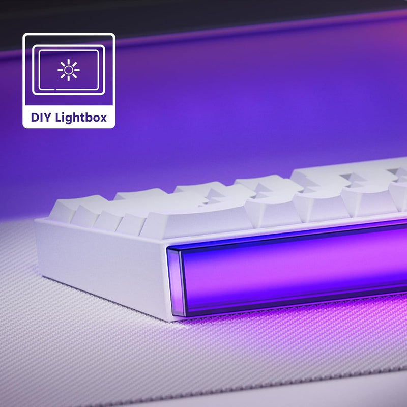 Veekos Shine60 HE Multi-Mode ARGB Backlit DIY Lightbox Hot-Swappable Magnetic Keyboard