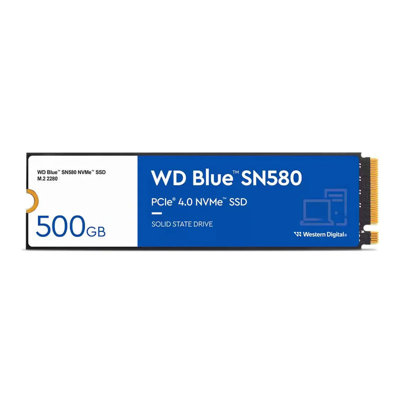 WD Blue SN580 500GB M.2 2280 NVME SSD (WDS500G3B0E-00CHF0)