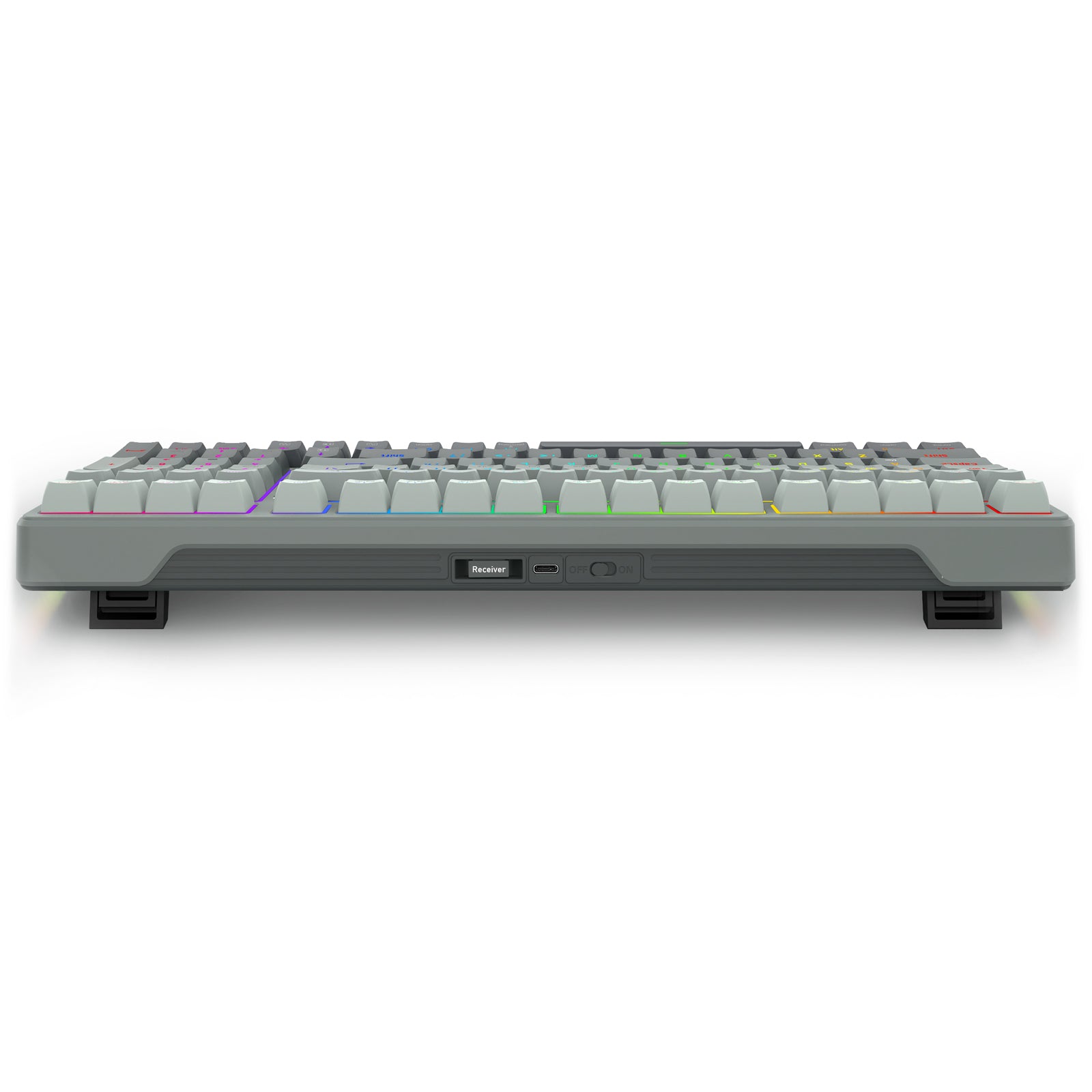 E-Yooso Z-99 Tri-Mode RGB 99-Keys Mechanical Keyboard Gradient Grey | DataBlitz