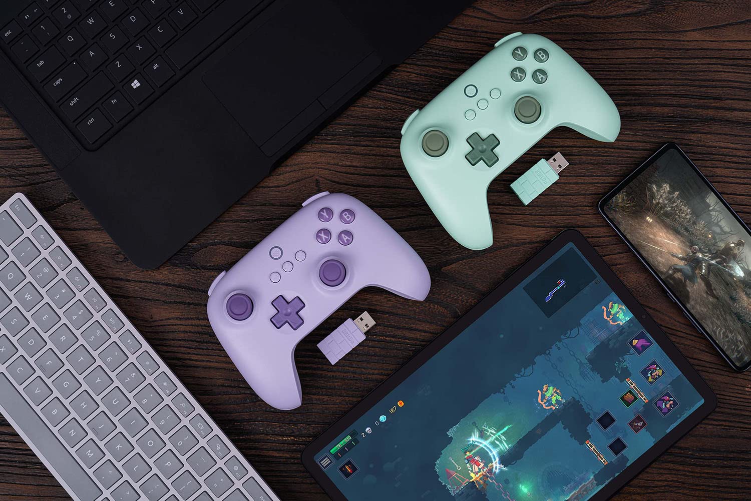 8BITDO Ultimate C Wireless 2.4G Controller (Windows/Android/Raspberry Pi) (Green Edition)
