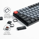 Keychron K17 Pro QMK/Via RGB Backlit 96% Wireless Custom Mechanical Keyboard (Low Profile Gateron Mechanical Blue Switch) (K17P-B2)