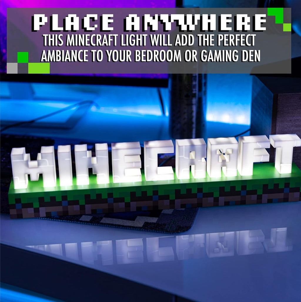 Minecraft Led Logo Paladone Minecraft Logo Light (PP8759MCF)