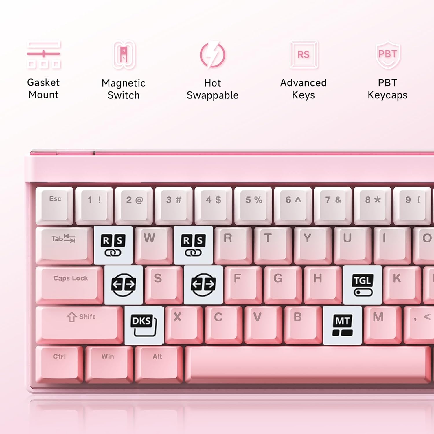 Mchose Ace 68 Air Esports Edition RGB Hot-Swappable Gaming Keyboard
