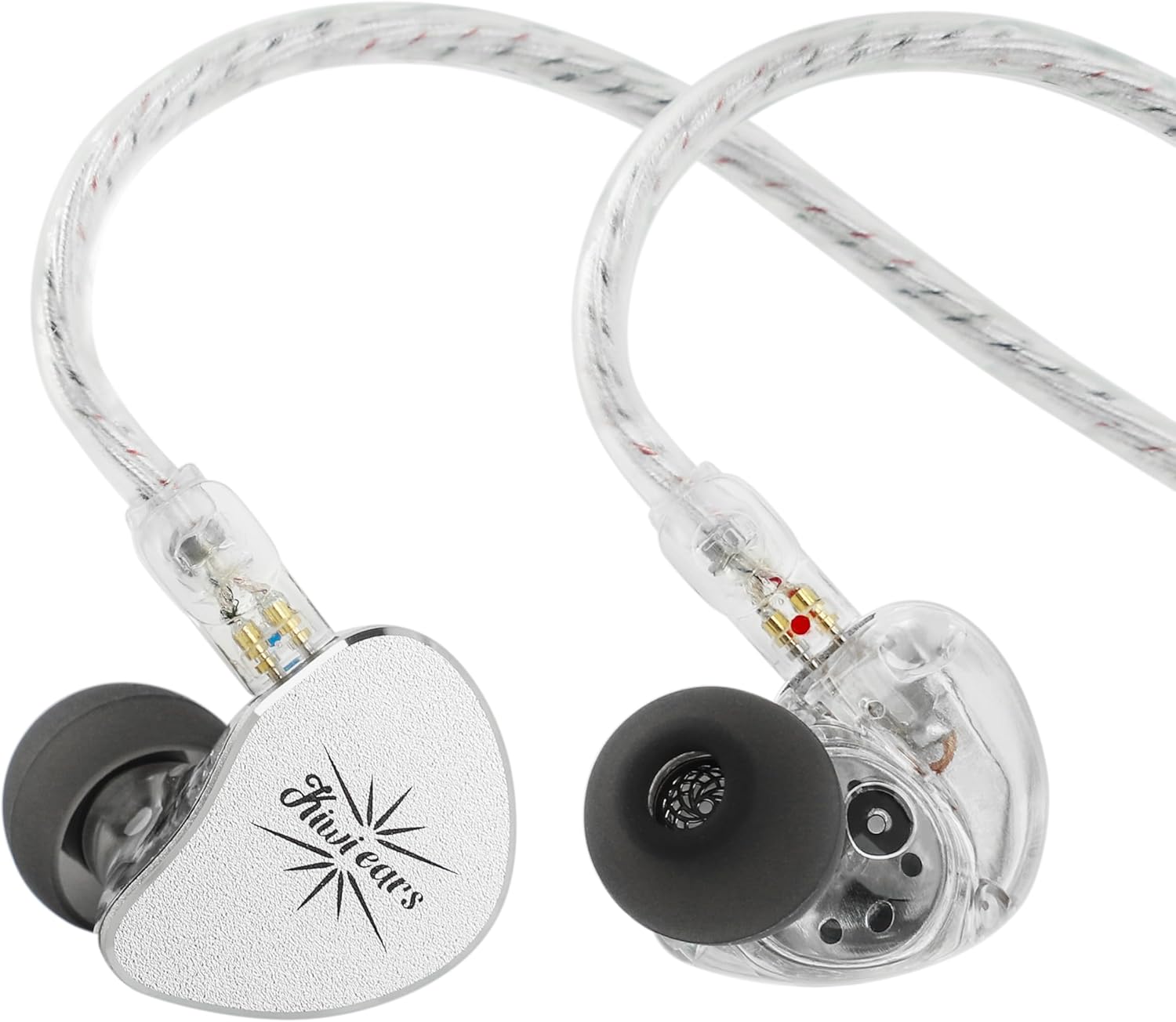 Kiwi Ears Belle 10mm DLC Dynamic Driver HiFi Wired Earbuds