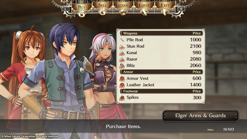 Nintendo Switch Trails in the Sky 1st Chapter (ENG/EU)