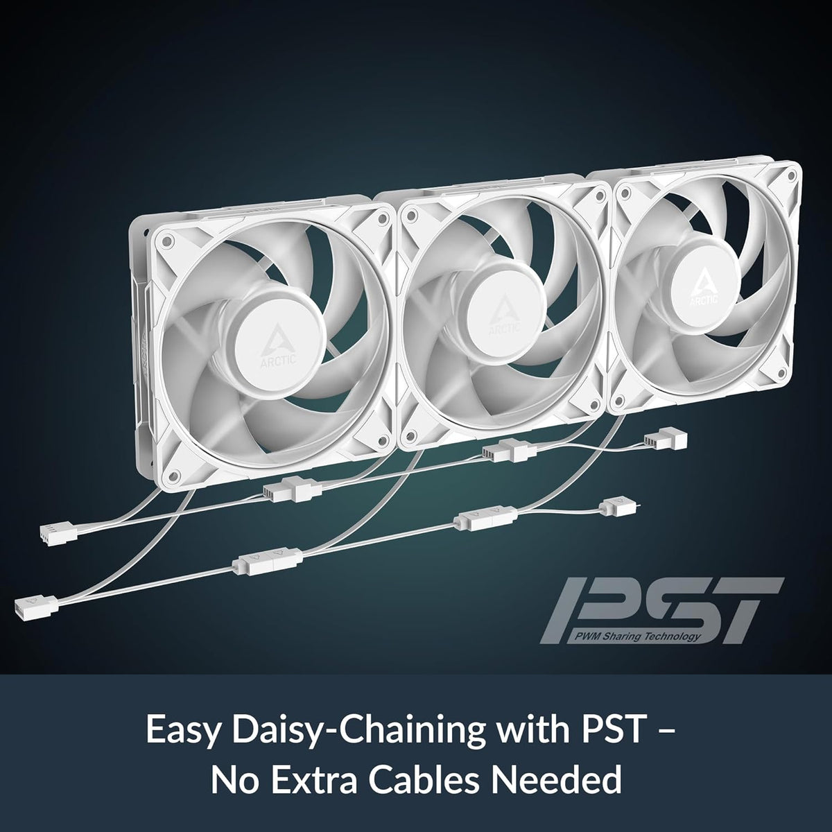 Arctic P12 Pro A-RGB 120mm A-RGB PWM Single Fan with Cable Splitter