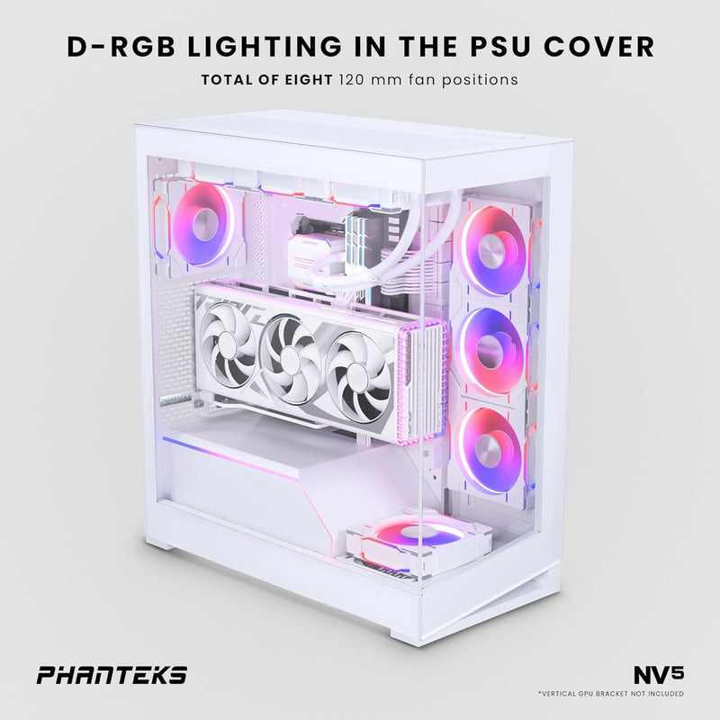 Phanteks NV5 Tempered Glass DRGB Premium Mid-Tower Case