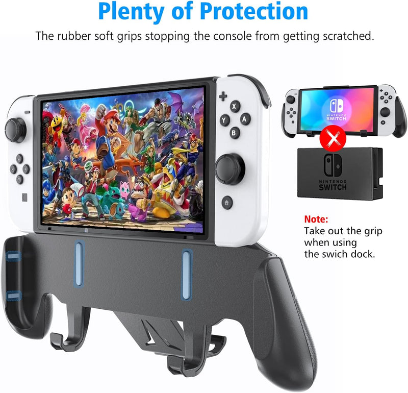 OIVO Asymmetrical Grip with Adjustable Stand