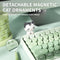 Ajazz 308I 84-Keys Bluetooth Wireless Membrane Keyboard (Milk Green)