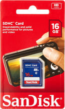 Sandisk SDHC Card 16GB