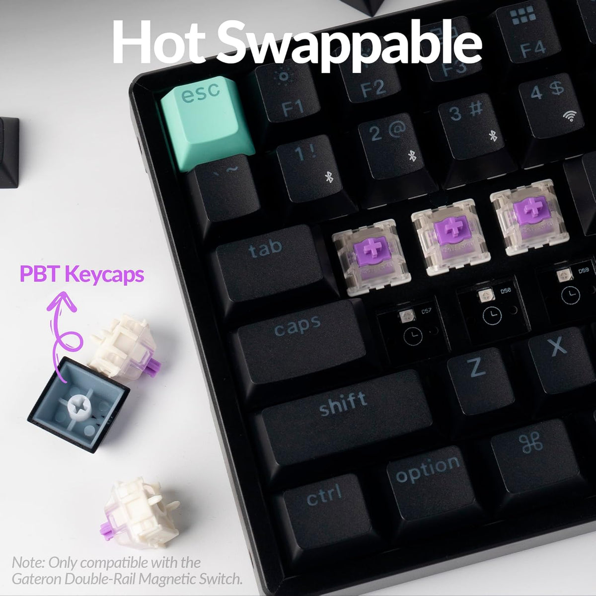 Keychron K4 HE Standard Ed. Hot-Swappable RGB Backlight 96% Wireless Magnetic Switch Custom