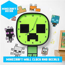 Paladone Minecraft Creeper Glow In The Dark Wall Clock (PP12045MCF)