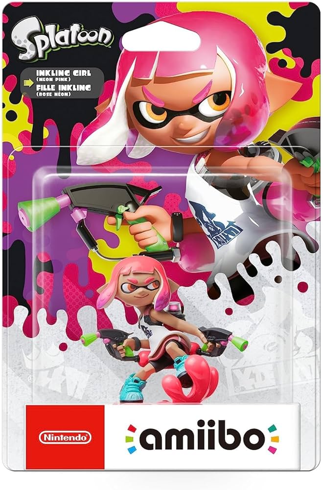 Nintendo Amiibo Splatoon Series Inkling Girl (Neon Pink) (EU) | DataBlitz