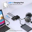 Ugreen 2-in-4 Out USB 2.0 Sharing Switch Box (Black) (US216/30767)