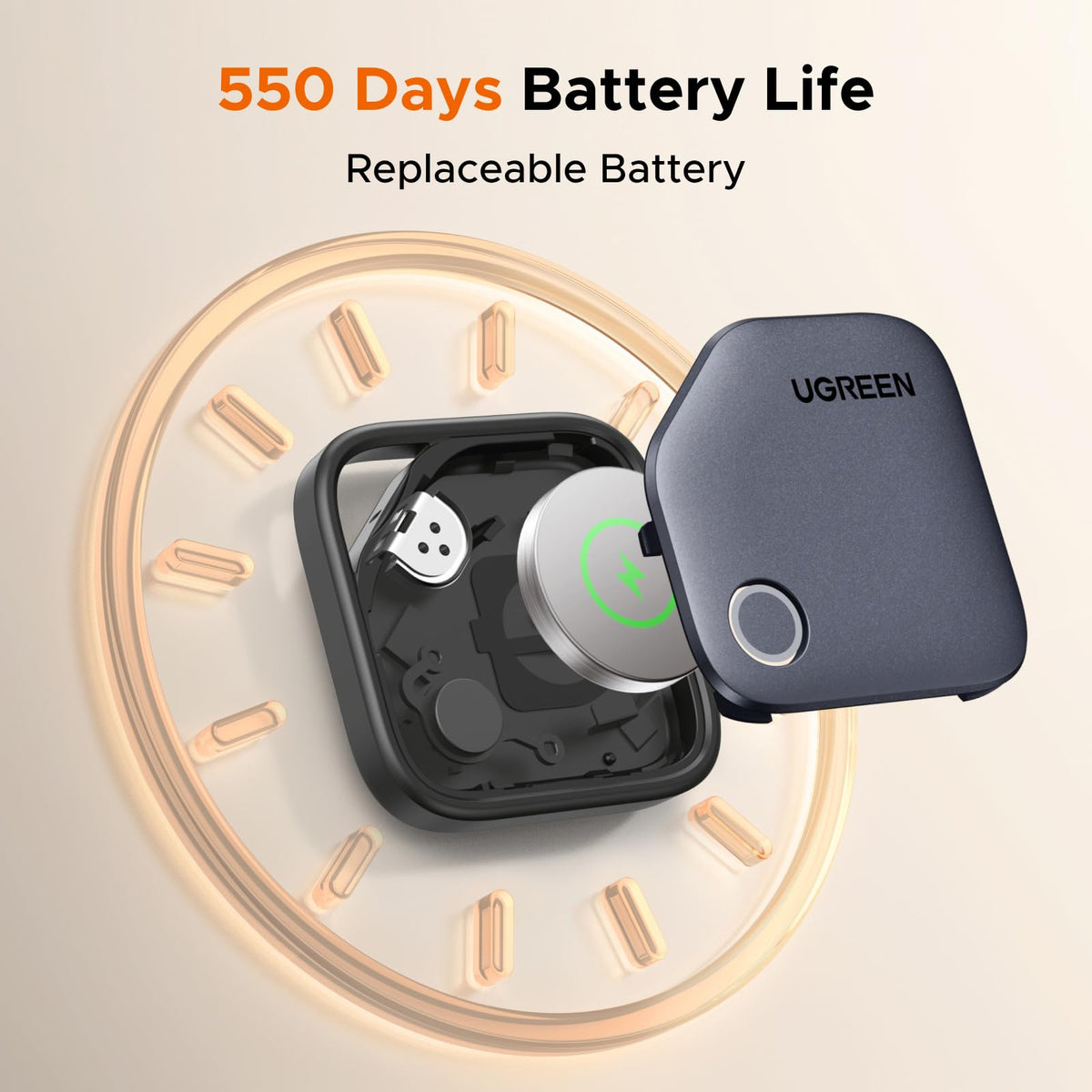 Ugreen Tracker for Galaxy Series - 2 Pack (Black) (CM829/55769P)