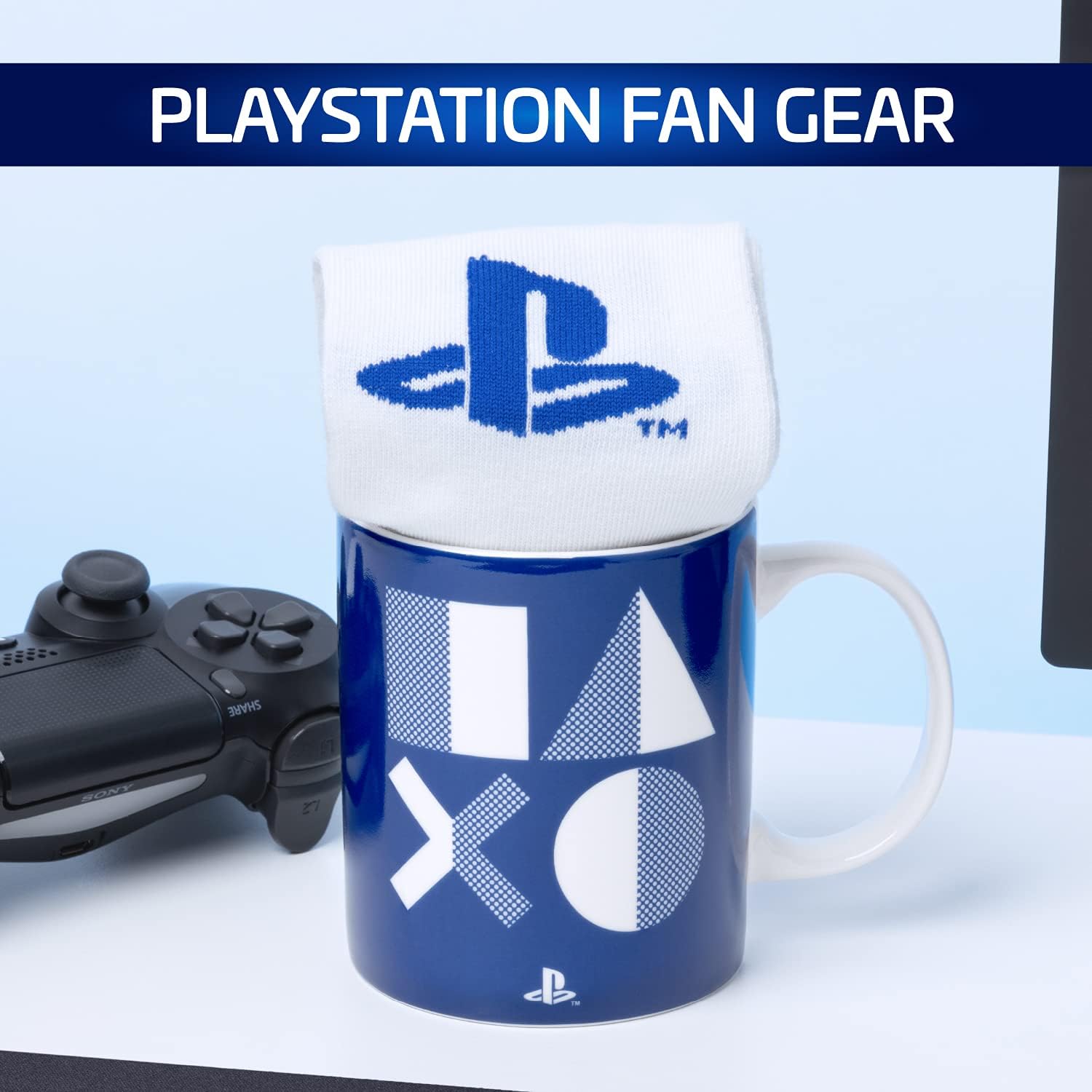 Paladone Playstation Mug And Socks Gift Set (PP7910PS)