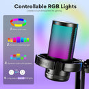 Maono DGM20G USB RGB Gaming Condenser Noise Canceling Microphone