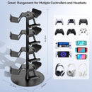 OIVO Controller & Headset Stand 4 Tiers (Black) (IV-P5425-4T)
