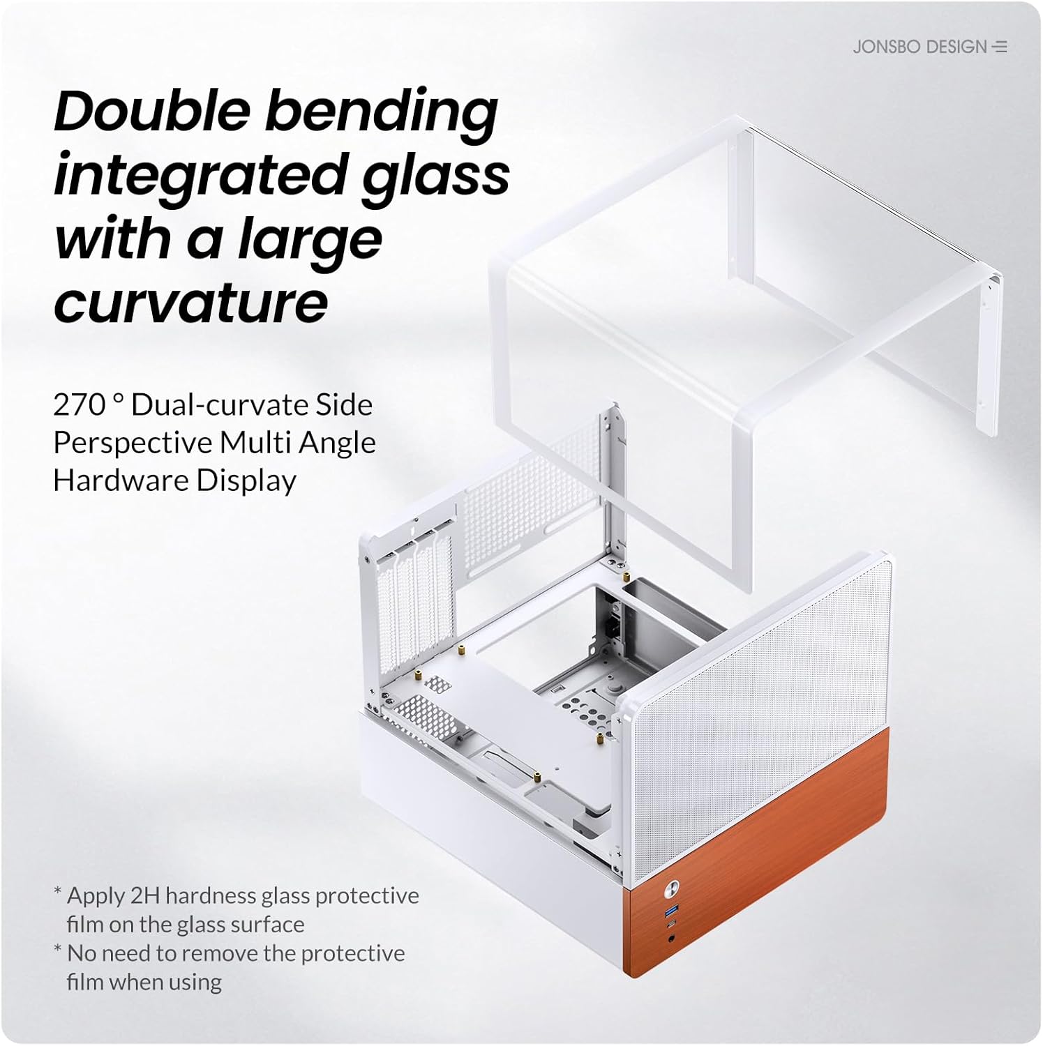 Jonsbo V12 M-ATX Separated Cabinet Case