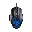 Aula Wind F812 7200DPI RGB 7-Key Wired Gaming Mouse (Black)