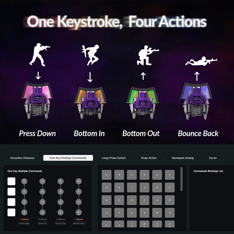 Keychron Q6 HE QMK Fully Assembled Knob RGB Full Size Wireless Custom Keyboard