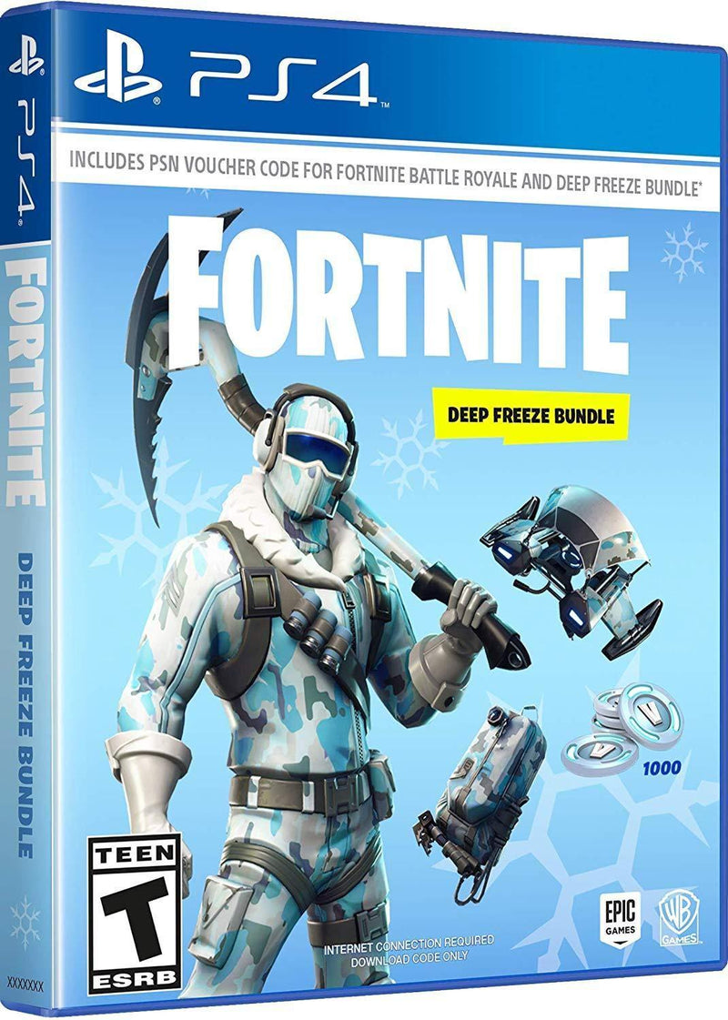 PS4 FORTNITE DEEP FREEZE BUNDLE DOWNLOAD CODE ALL - DataBlitz