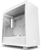 NZXT H7 Tempered Glass Side Panel ATX Mid-Tower PC Case (White) (CM-H71BW-01)