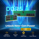 Transcend JETRAM 16GB DDR5 4800MHz U-DIMM 1Rx8 CL40 1.1V (JM4800ALE-16G)