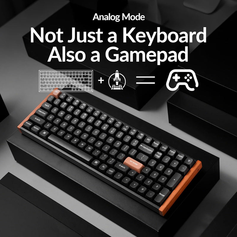 Keychron K4 HE Special Ed. Hot-Swappable RGB Backlight 96% Wireless Magnetic Switch Custom Keyboard