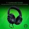 Razer Kraken X Lite Essential Wired Gaming Headset (Black)